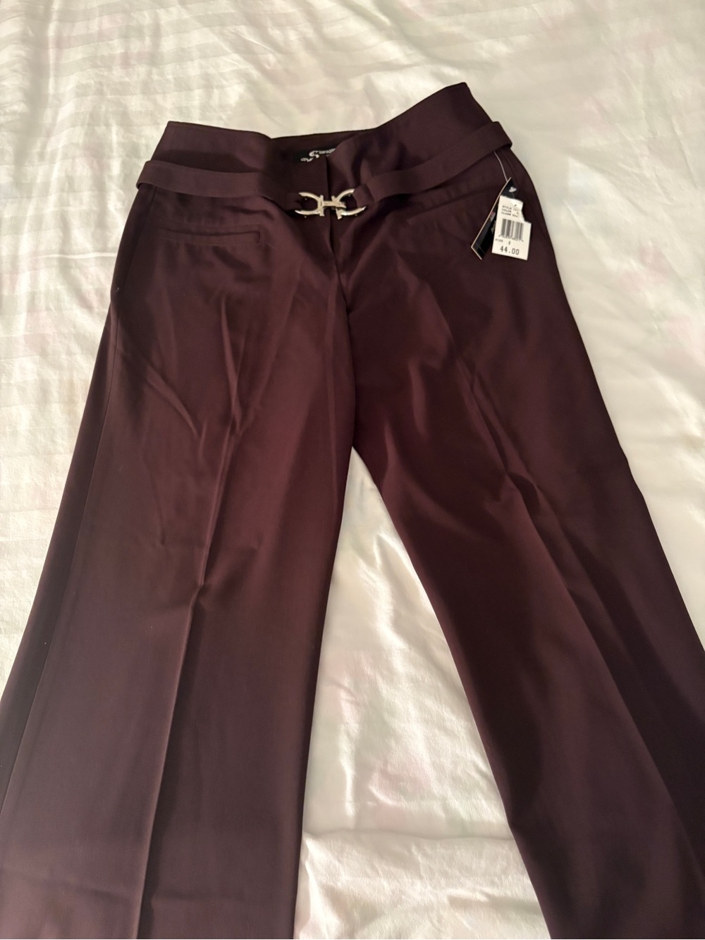 NWT Sharagano Studio Brown Pants Sz 8